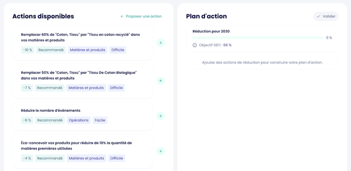 plan action vide